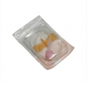 BUTTERFLY WINGED NEEDLE INFUSION SET 25G ORANGE 100MM TUBE X50