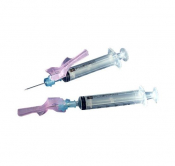BD ECLIPSE HYPODERMIC SAFETY NEEDLE 25G X100