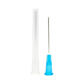 HYPODERMIC STERILE NEEDLE 23G X 1INCH BLUE X100 9533
