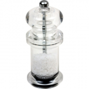 GENWARE SALT OR PEPPER MILL ACRYLIC 14CM