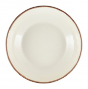 GENWARE TERRA STONEWARE SERENO BROWN COUPE BOWL 74OZ