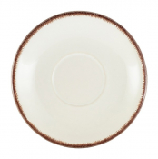 GENWARE TERRA STONEWARE SERENO BROWN SAUCER 5.9inch