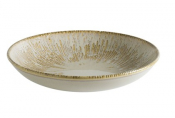 SAND SNELL BLOOM 23CM DEEP PLATE