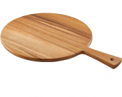 GENWARE ACACIA WOOD 36CM DIA PIZZA PADDLE