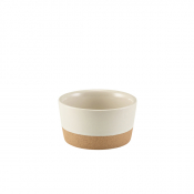 GENWARE KAVA WHITE STONEWARE RAMEKIN 7.5CL/2.5OZ