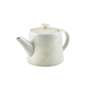 TERRA PORCELAIN PEARL TEAPOT 50CL/17.6OZ