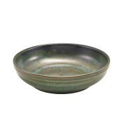 TERRA PORCELAIN AQUA GREEN  COUPE BOWL 23CM