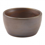 GENWARE TERRA PORCELAIN RUSTIC COPPER RAMEKIN 2.5OZ