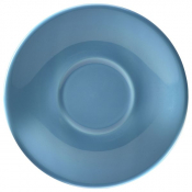GENWARE PORCELAIN BLUE SAUCER 4.8inch