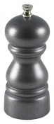 GENWARE ACRYLIC SALT/PEPPER MILL SILVER SPS12