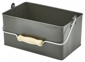 GENWARE GALVANISED STEEL DARK OLIVE TABLE CADDY 9.6X6.1inch