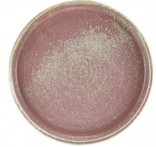 GENWARE TERRA PORCELAIN ROSE PRESENTATION PLATE 8inch