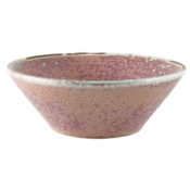 GENWARE TERRA PORCELAIN ROSE CONICAL BOWL 10.9OZ