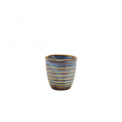 GENWARE TERRA PORCELAIN AQUA BLUE DIP POT 3OZ
