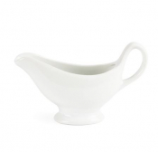 OLYMPIA WHITEWARE GRAVY BOAT 7.5OZ X6