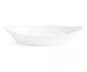 OLYMPIA WHITEWARE OVAL EARED DISH 262MM X6