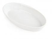 OLYMPIA WHITEWARE OVAL SOLE DISH 195X110MM X6 W418