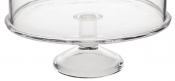 OLYMPIA GLASS CAKE STAND BASE 305X95MM