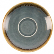OLYMPIA KILN ESPRESSO SAUCER SAUCER OCEAN X 6