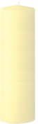 PILLAR CANDLE CHAMPAGNE 220X70 80HR BURN TIME X10 105917