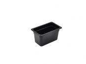 POLYCARBONATE GASTRONORM PAN BLACK 1/4 150MM PCB14-150