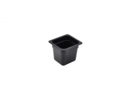 POLYCARBONATE GASTRONORM PAN BLACK 1/6 150MM PCB16-150