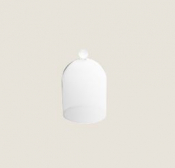 PLAYGROUND GLASS MINI GLASS CLOCHE 5CM 8CM TALL X6