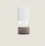 PLAYGROUND VASE WIDE WITH FELT BASE 7.6CM 16.5CM TALL X1