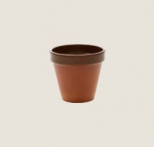 PLAYGROUND TERRACOTTA MINI POT 6.5CM 0.1L 3.21OZ X6