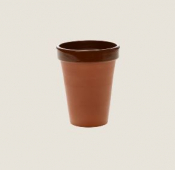 PLAYGROUND TERRACOTTA POT HIGH 12.9CM 0.49L 16.4OZ X6