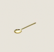 PLAYGROUND S/ STEEL SPOON GOLD 9CM 3.5inch X10