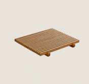 PLAYGROUND ANANTI OAK CRUMB GRID SQUARE 18X18CM X2