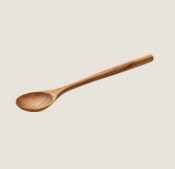 PLAYGROUND TEAK WOODEN SPOON SMALL 15CM X12
