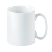 PORCELITE STRAIGHT SIDED MUG 10OZ 28CL X6  15100