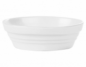 WHITE BAKEWARE OVAL BAKING DISH 16CM/6.25inch