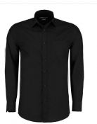 MENS BLACK LONG SLEEVE SHIRT SIZE SMALL 15inch