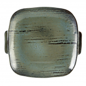RUSTICO DPS VINTAGE SQUARE DISH WITH HANDLES 16X14CM X6
