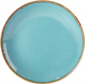 DPS PORCELITE SEASONS SEA SPRAY COUPE PLATE 7inch