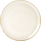 DPS PORCELITE SEASONS OATMEAL PIZZA PLATE 12.6inch