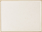 DPS PORCELITE SEASONS OATMEAL RECTANGULAR PLATTER 13.8X9.8inch
