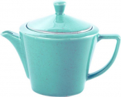 DPS PORCELITE SEASONS SEA SPRAY CONIC TEAPOT 18OZ