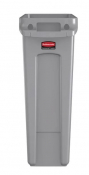 RUBBERMAID SLIM JIM WITH VENTING CHANNELS 87L GREY X1