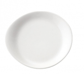 STEELITE ALUMINA VITRIFIED WHITE FREESTYLE PLATE 6.1inch