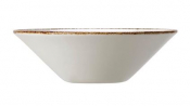 STEELITE ALUMINA VITRIFIED BROWN DAPPLE BOWL 35.1OZ