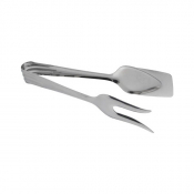 STAINLESS STEEL ROASTING MEAT TONGS 8inch