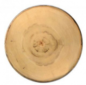 UTOPIA ELM FOOTED ROUND PLATTER 13.5inch 35CM X2 JMP035