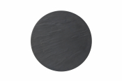 UTOPIA SLATE/GRANITE ROUND PLATTER 13inch 33CM JMP234