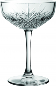 UTOPIA TIMELESS VINTAGE COUPE GOLD RIM 9.5OZ 27CL X24