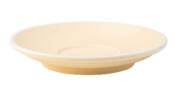 UTOPIA SUPER VITRIFIED PORCELAIN BARISTA CREAM SAUCER 6inch