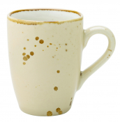 UTOPIA VITRIFIED PORCELAIN EARTH LINEN MUG 12OZ